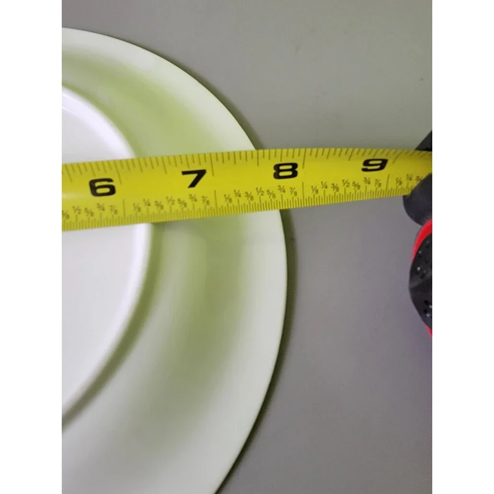 Gibson Housewares Replacement Plate White 7.5